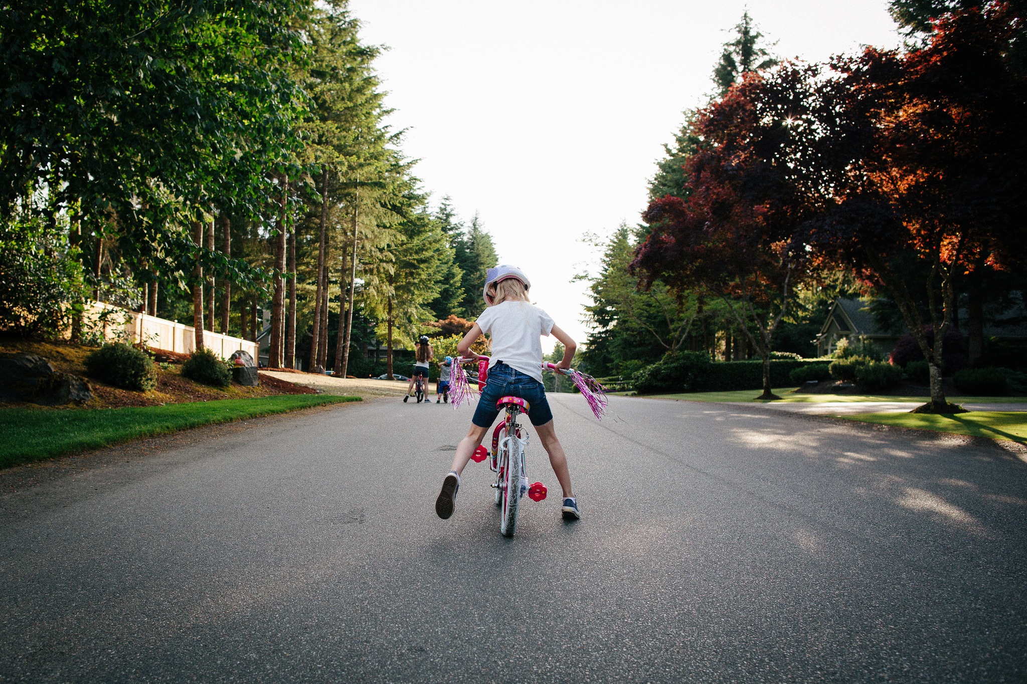 Children outdoors